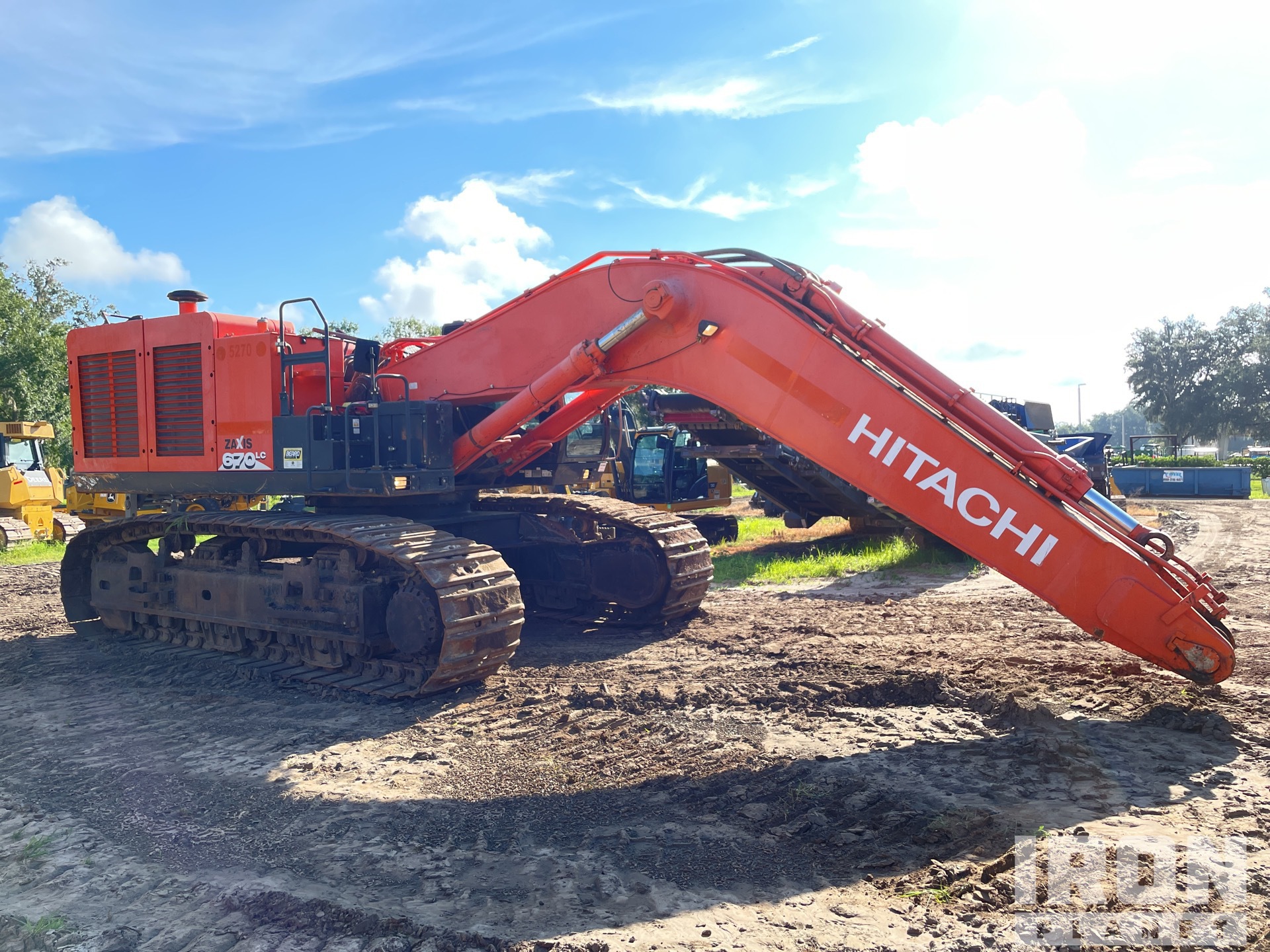 2019 Hitachi ZX670LC-6 Tracked Excavator in Ocala, Florida, United