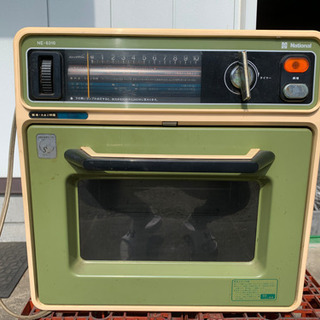 ナショナル昭和48年製電子レンジ (そらじろう) 我孫子のキッチン家電