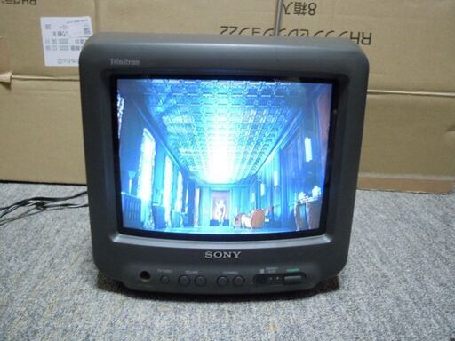 SONY 10型 KV-10DS1 アナログテレビ トリニトロン ブラウン管 (緑茶
