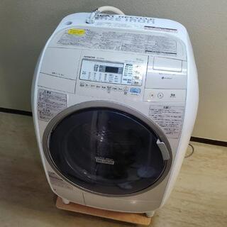 日立 - HITACHI 日立 9.0kgドラム式洗濯乾燥機 BD-V3400L 左開きの通販