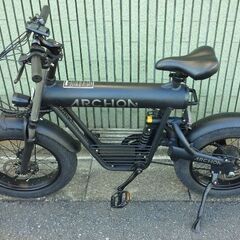 引き取り限定 ARCHON A02 電動アシスト自転車 ブラック 傷、汚れあり