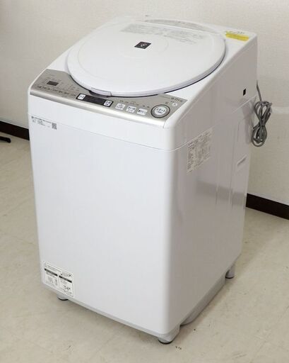 北海道 千歳市/恵庭市 動作品 SHARP/シャープ 電気洗濯乾燥機 ES