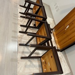 塗装済】IKEA JOKKMOKK ヨックモック ダイニングテーブルセット (AM