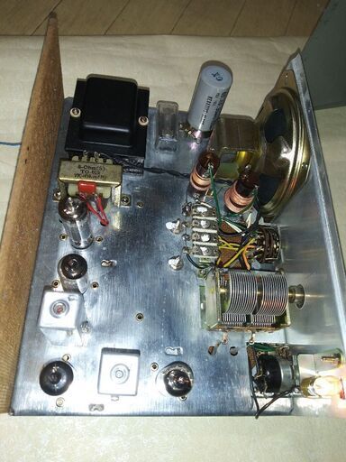 珍品昭和レトロスターSR-100K 2バンド (真空管) 川西のオーディオの