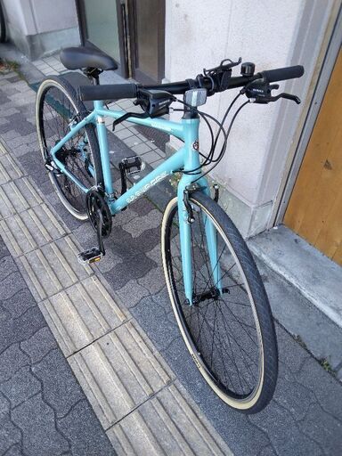 美品☆[Welby]back packer(バックパッカー)ゲノム 700cクロスバイク