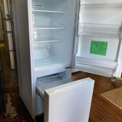 市内配送無料2022年式yselect YRZF15J ヤマダオリジナル 2ドア冷蔵庫