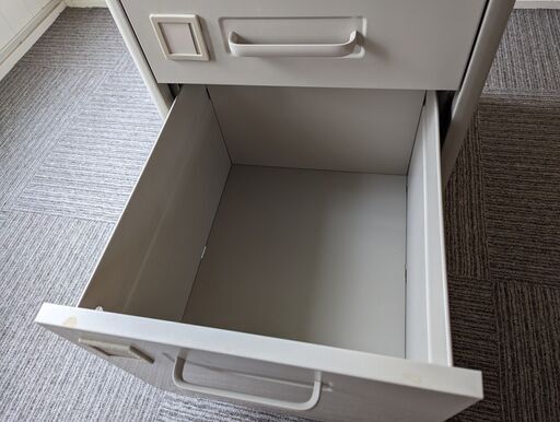 IDÅSEN イドーセン 引き出しユニット キャスター付き, ベージュ, 42x61