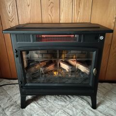 QVC 暖炉型 ファンヒーターの中古が安い！激安で譲ります・無料で