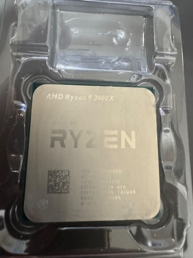 AMD Ryzen9 3900X 公式 12コア24スレッド BOX