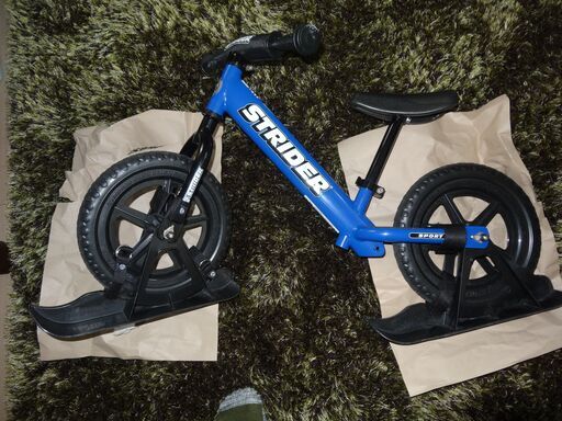 STRIDER ストライダースポーツ バランスバイク 青 本日限定価格STRIDER