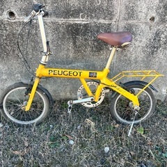 PEUGEOT 折りたたみ自転車(自転車)の中古が安い！激安で譲ります・無料