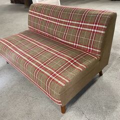 チェック柄 2人掛けソファ(ソファ)の中古が安い！激安で譲ります・無料