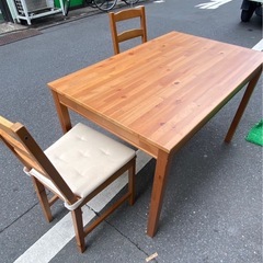 IKEA ダイニングテーブル ヨックモックの中古が安い！激安で譲ります