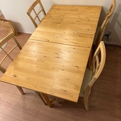 IKEA バタフライ テーブルの中古が安い！激安で譲ります・無料で