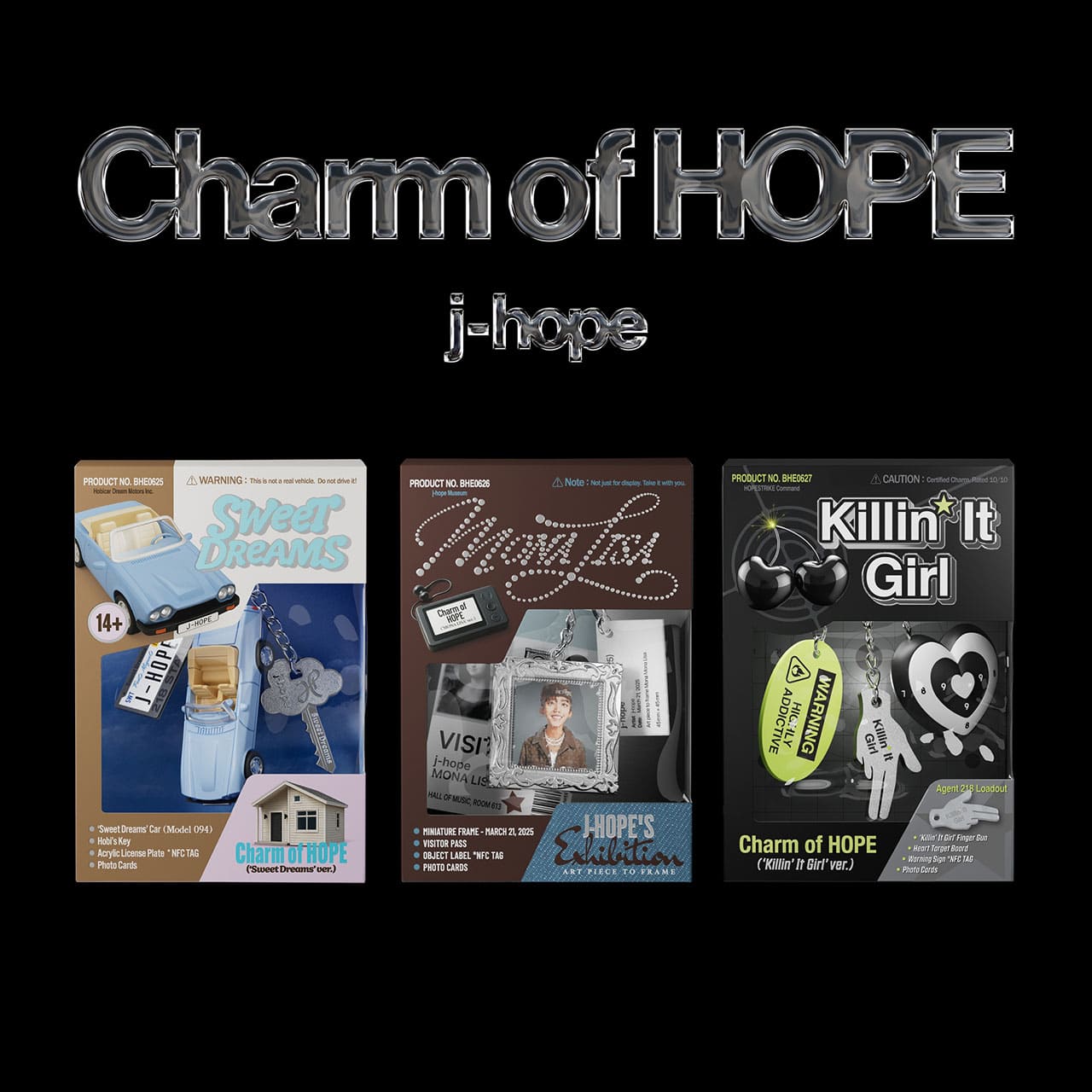 BTS J-Hope Unveils NFC Keyring Album 'Charm of HOPE' Ahead of July