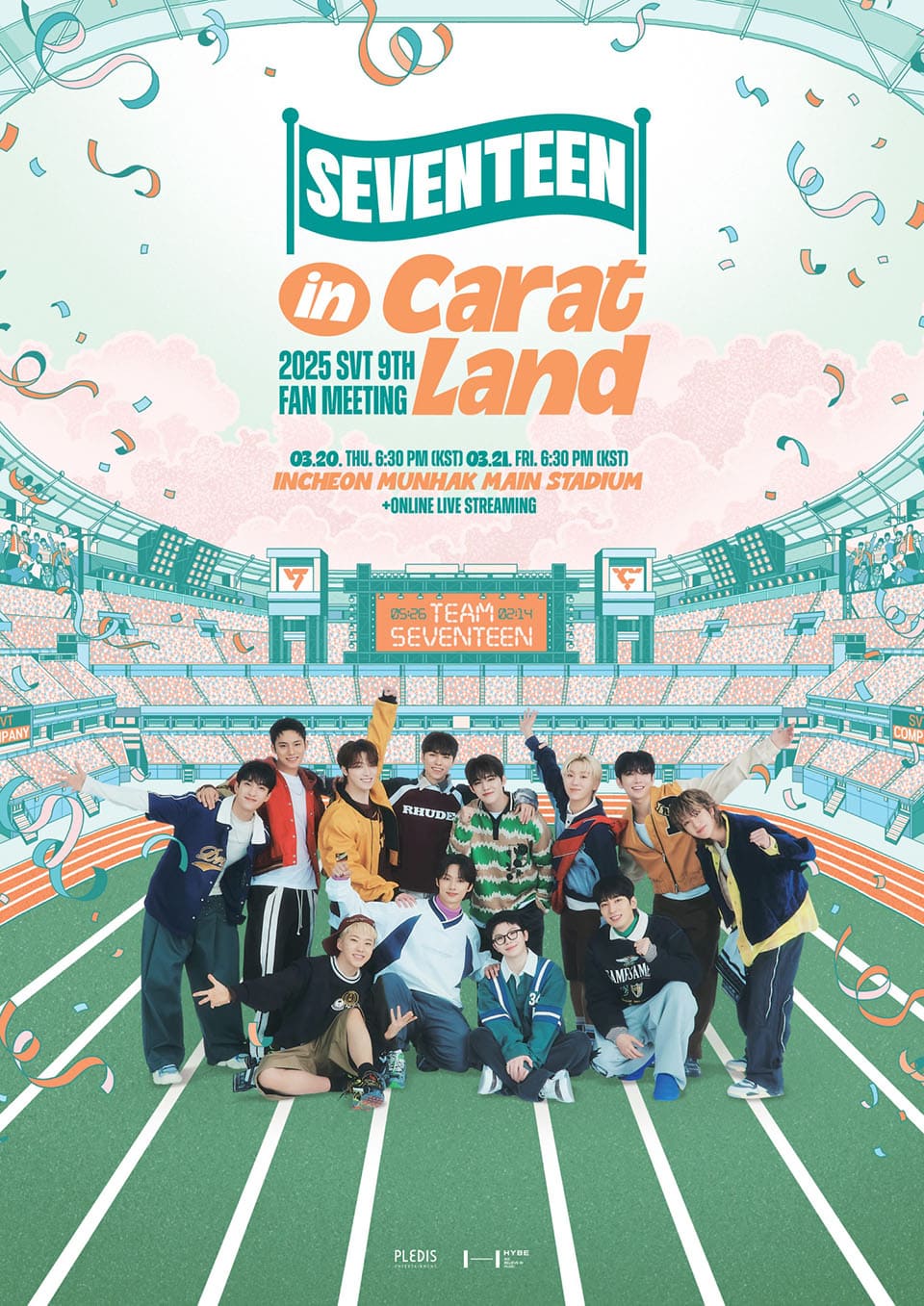SEVENTEEN Hosts Massive Fan Meeting 'Carat Land' Today < Boy Group