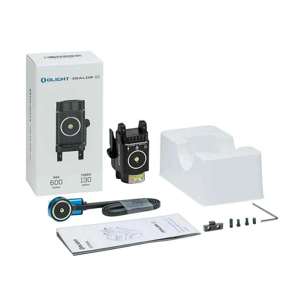 BALDR Mini 3R 緑レーザー タクティカルライト - Olight Japan