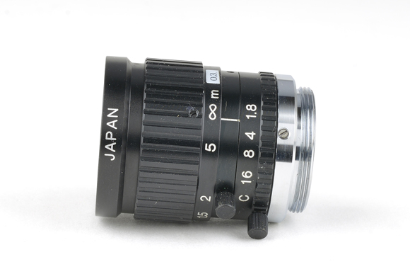 Cマウント手動絞りレンズ(TVレンズ) 50mm 1:1.8 | 保守部品.com