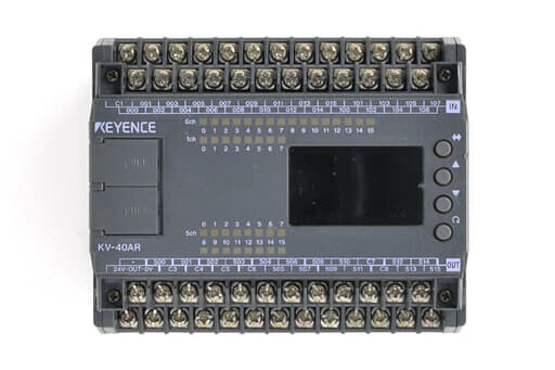 キーエンス プログラマブルコントローラ KV-40AR ※502、509出力不可