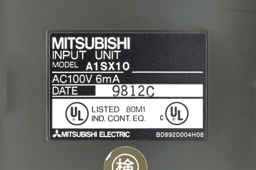 三菱 入力ユニット A1SX10 (98年製) | 保守部品.com