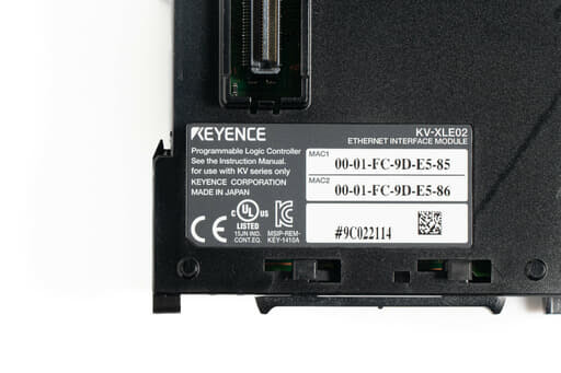 キーエンス イーサネットユニット KV-XLE02 | 保守部品.com