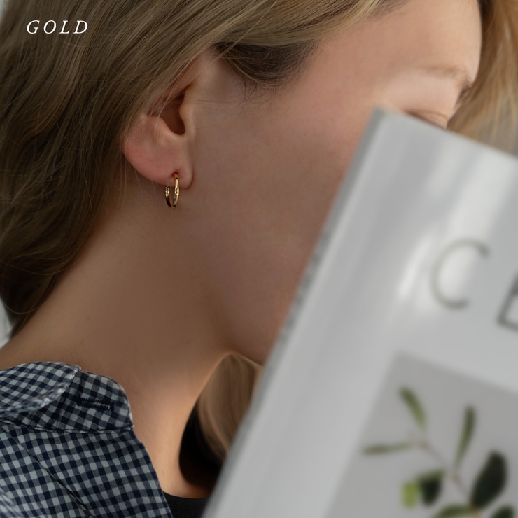 イヤリング フープ 1[品番：VX000000661]｜Jewel vox（ジュエル