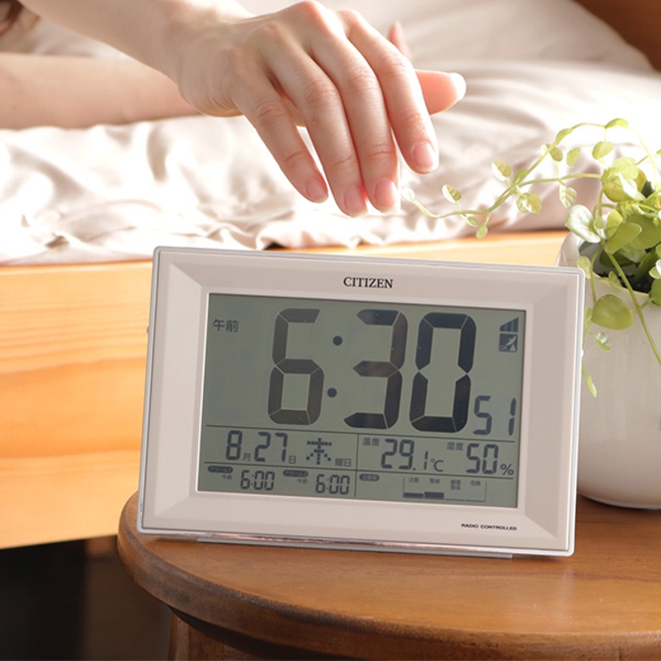 目覚まし時計 シチズン CITIZEN[品番：KRFH0011219]｜livingut