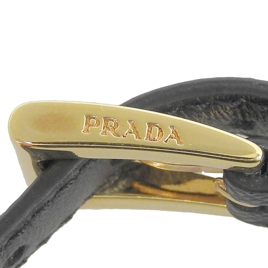 PRADA プラダ SAFFIANO レザー ブレスレット バングル[品番