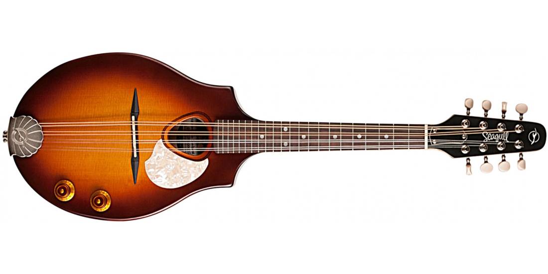Seagull Guitars S8 Mandolin Sunburst EQ With Gigbag