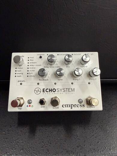 Empress Effects Echosystem Dual Engine Delay Pedal
