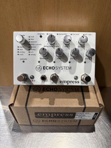 Gear Hunter | Empress Effects - Echosystem Dual Engine Delay Pedal