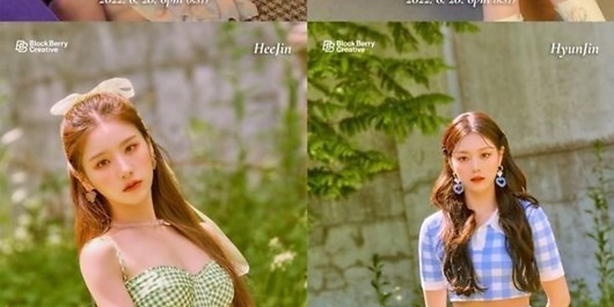 今月の少女（LOONA） ヒジン＆ヒョンジン、ニューアルバム「Flip That