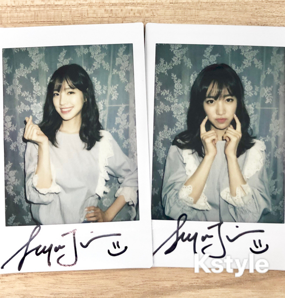 終了しました】チン・セヨン直筆サイン入りチェキを2名様に！応募は