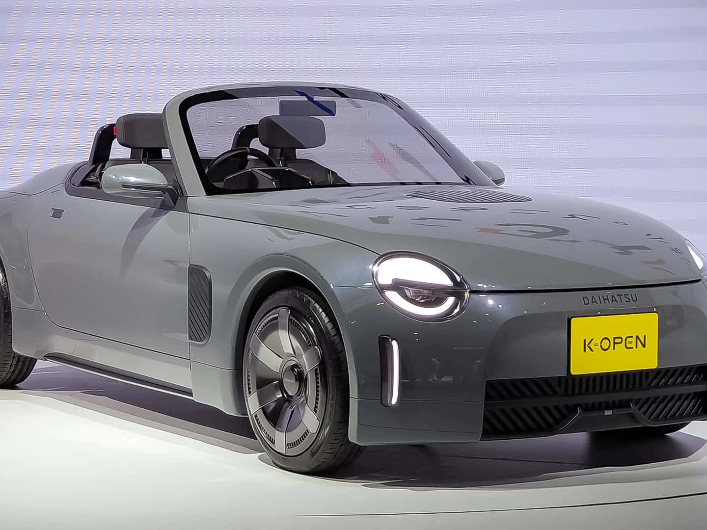The Daihatsu K-Open Hints at Affordable RWD Sports Car