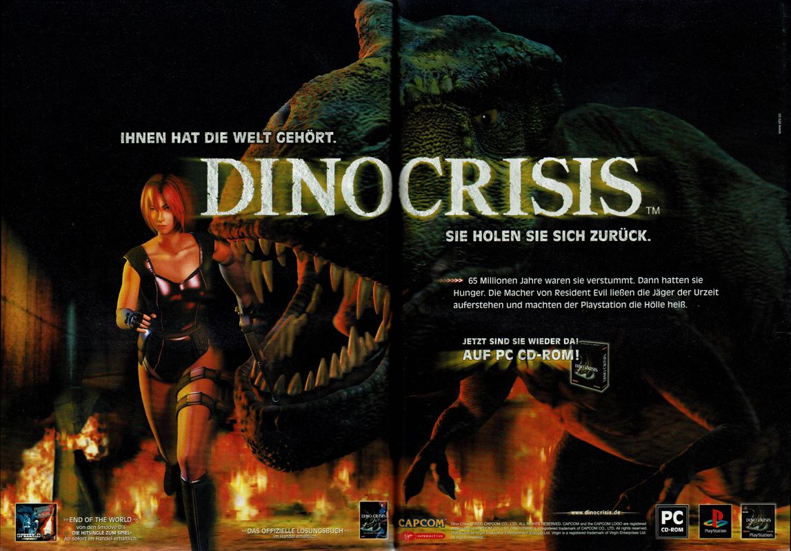 Dino Crisis official promotional image - MobyGames
