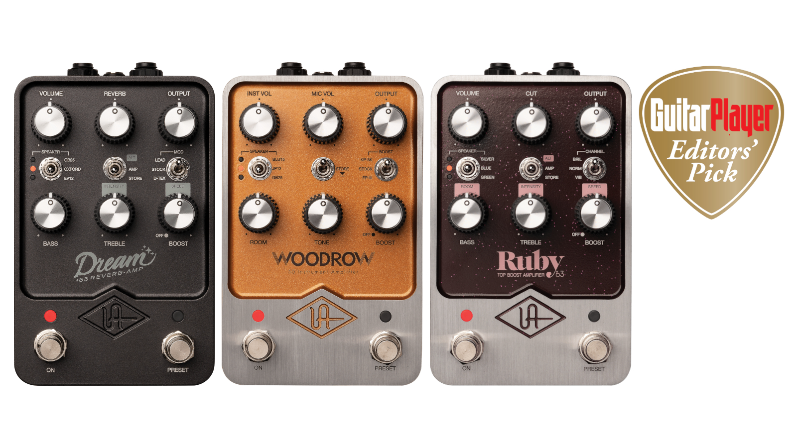 Universal Audio Dream '65, Ruby '63 and Woodrow '55 Reviews