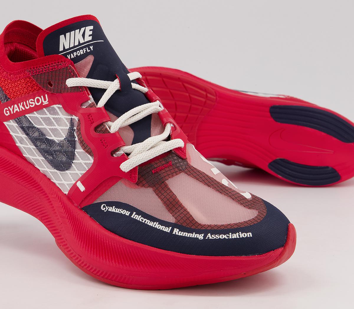 Nike Zoomx Vaporfly Trainers Gyakusou University Red Blackened