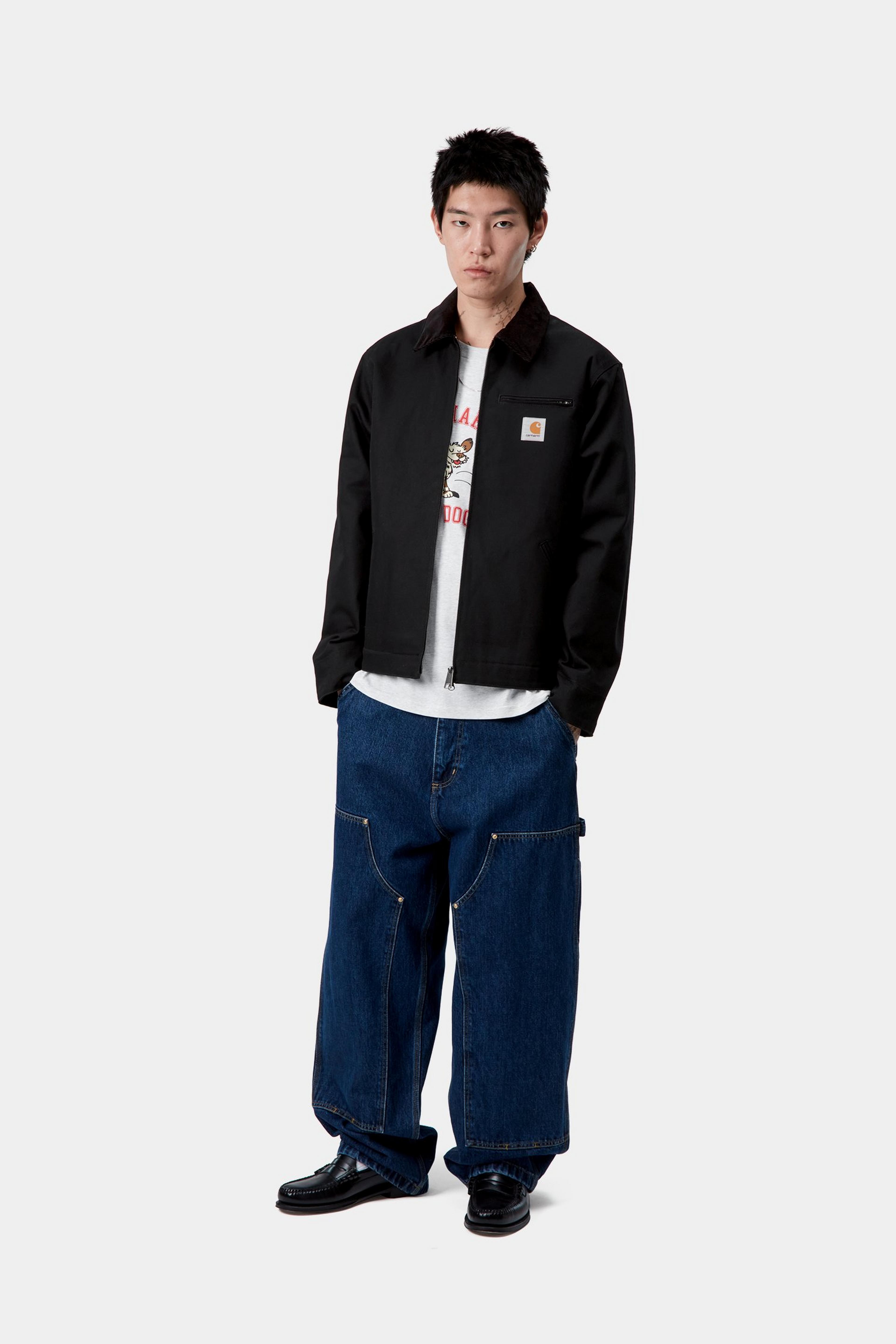 Carhartt WIP Detroit Jacket (Winter), Black / Black | Official