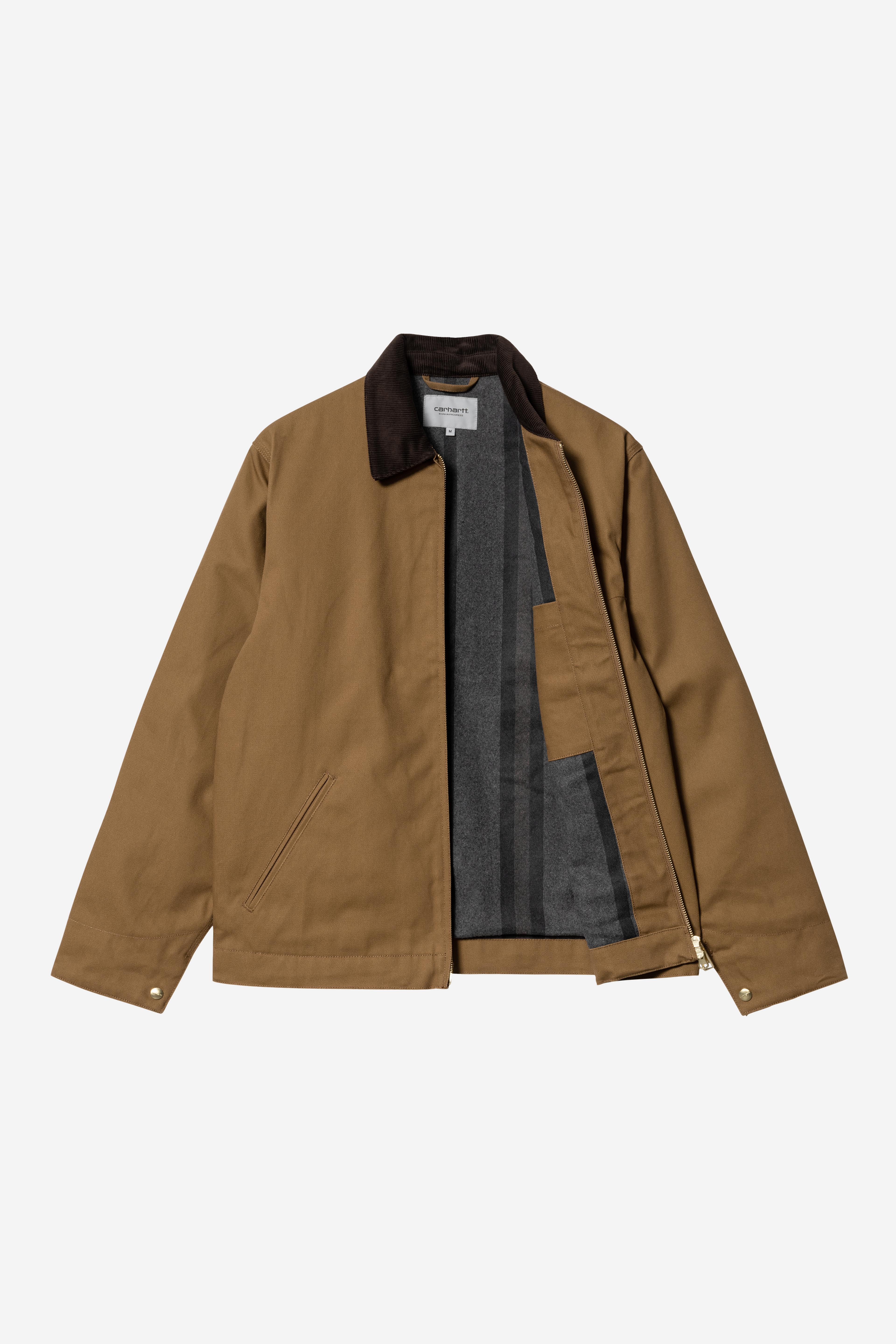 Carhartt WIP Detroit Jacket (Winter), Hamilton Brown / Tobacco