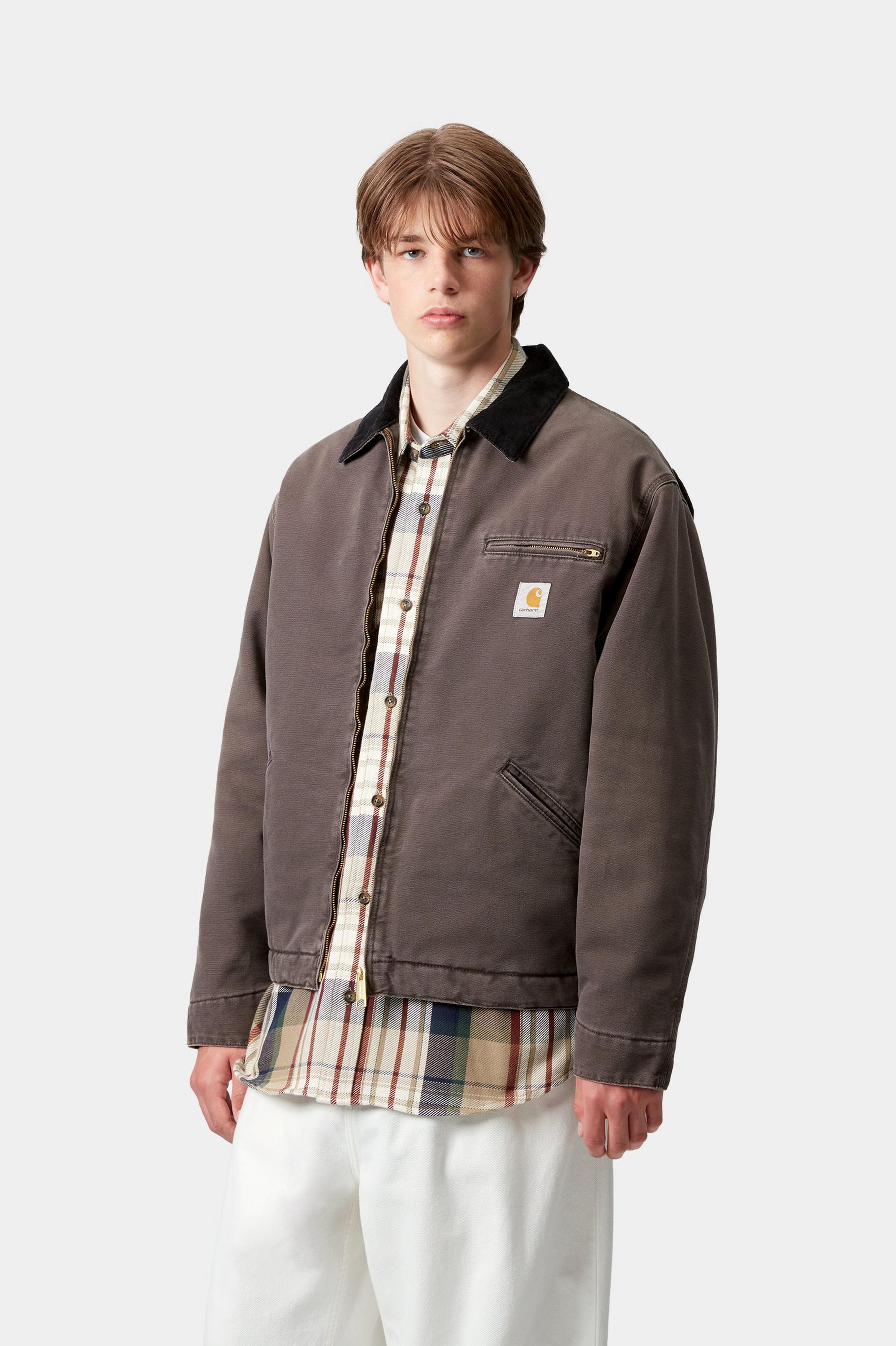 Carhartt WIP OG Detroit Jacket, Tobacco / Black | Official Online