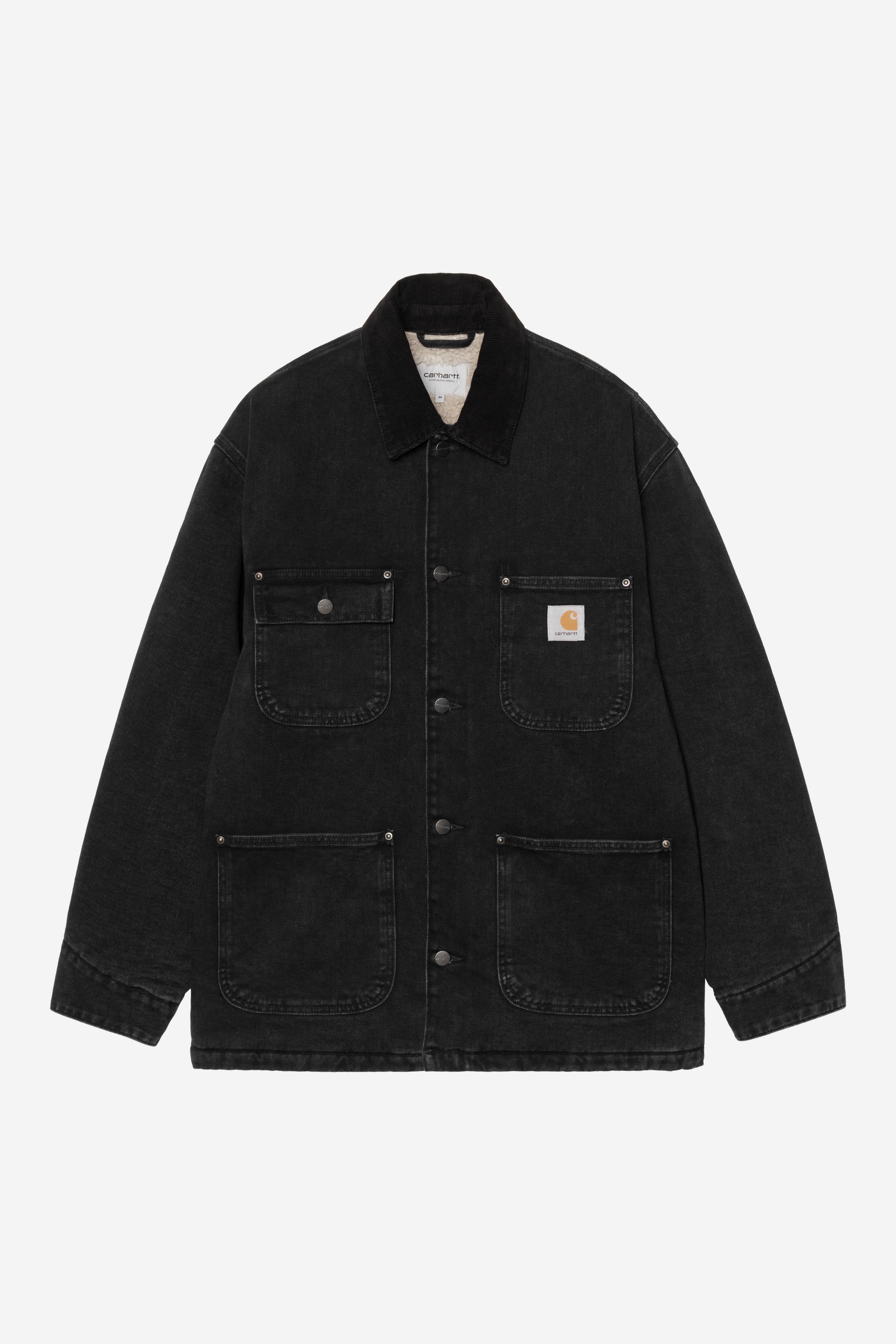 Carhartt WIP OG Chore Coat, Black / Black | Official Online Store