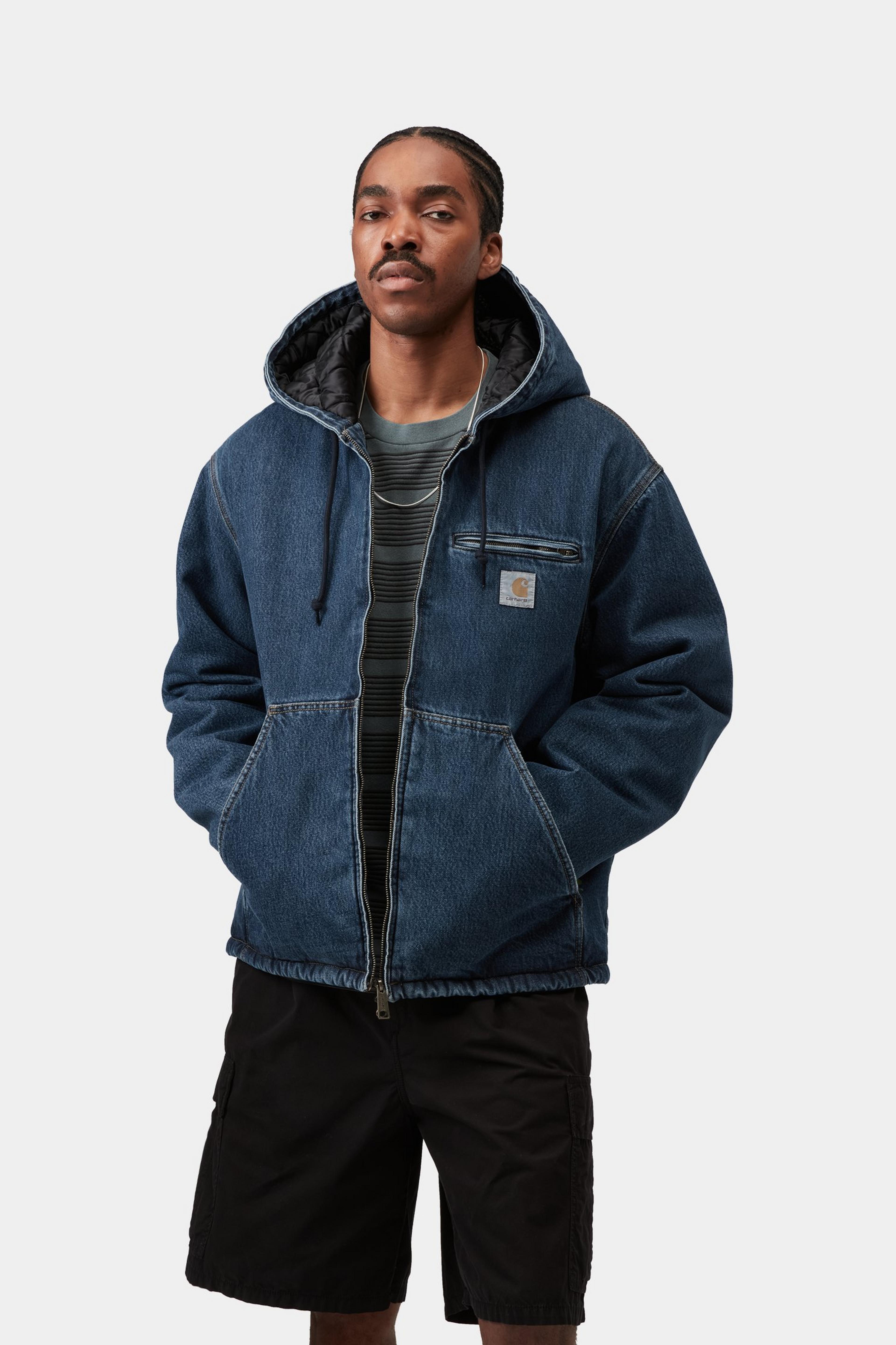 Carhartt WIP Cleveland Jacket, Blue | Official Online Store