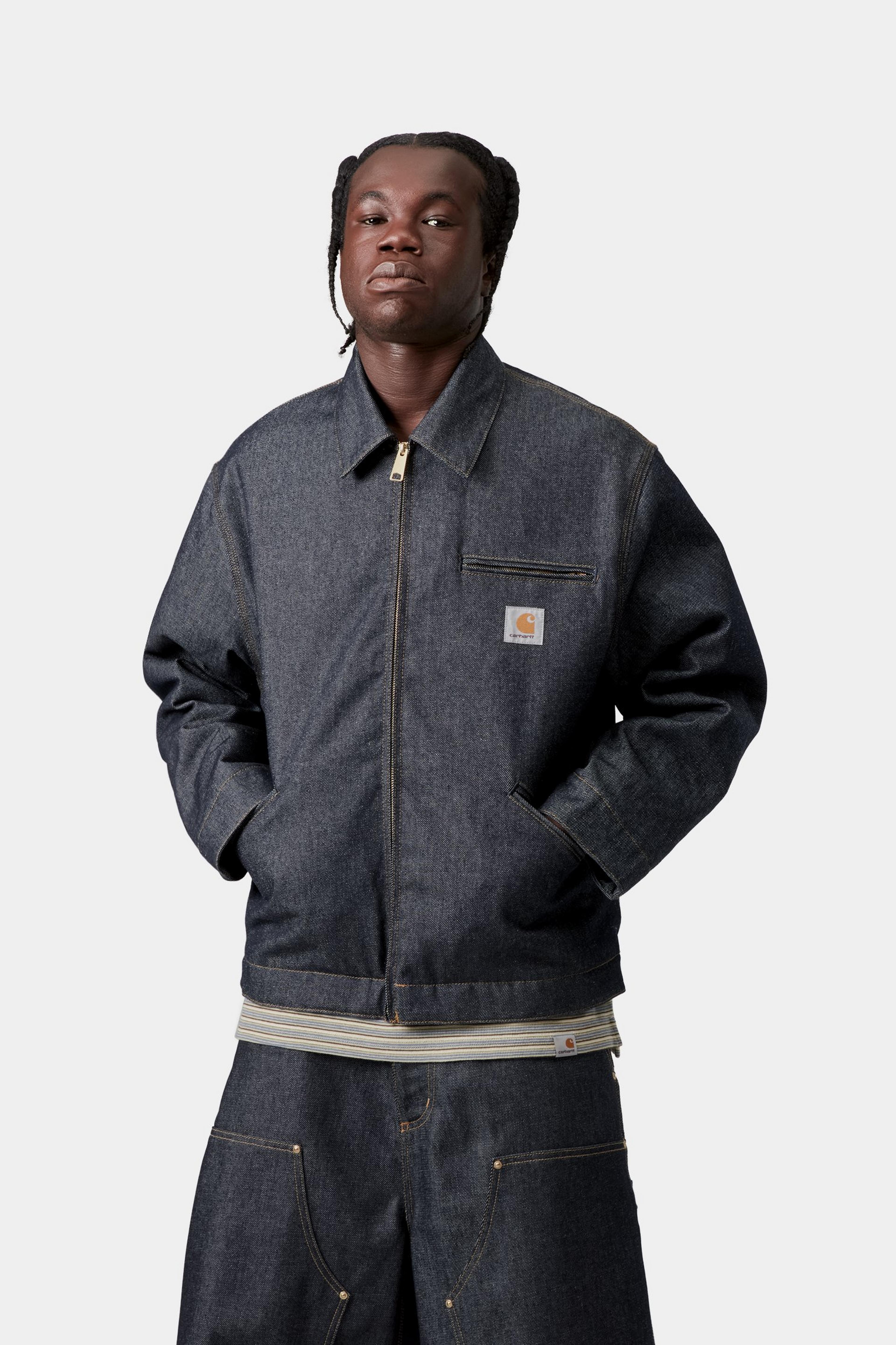 Carhartt WIP OG Detroit Jacket, Blue | Official Online Store