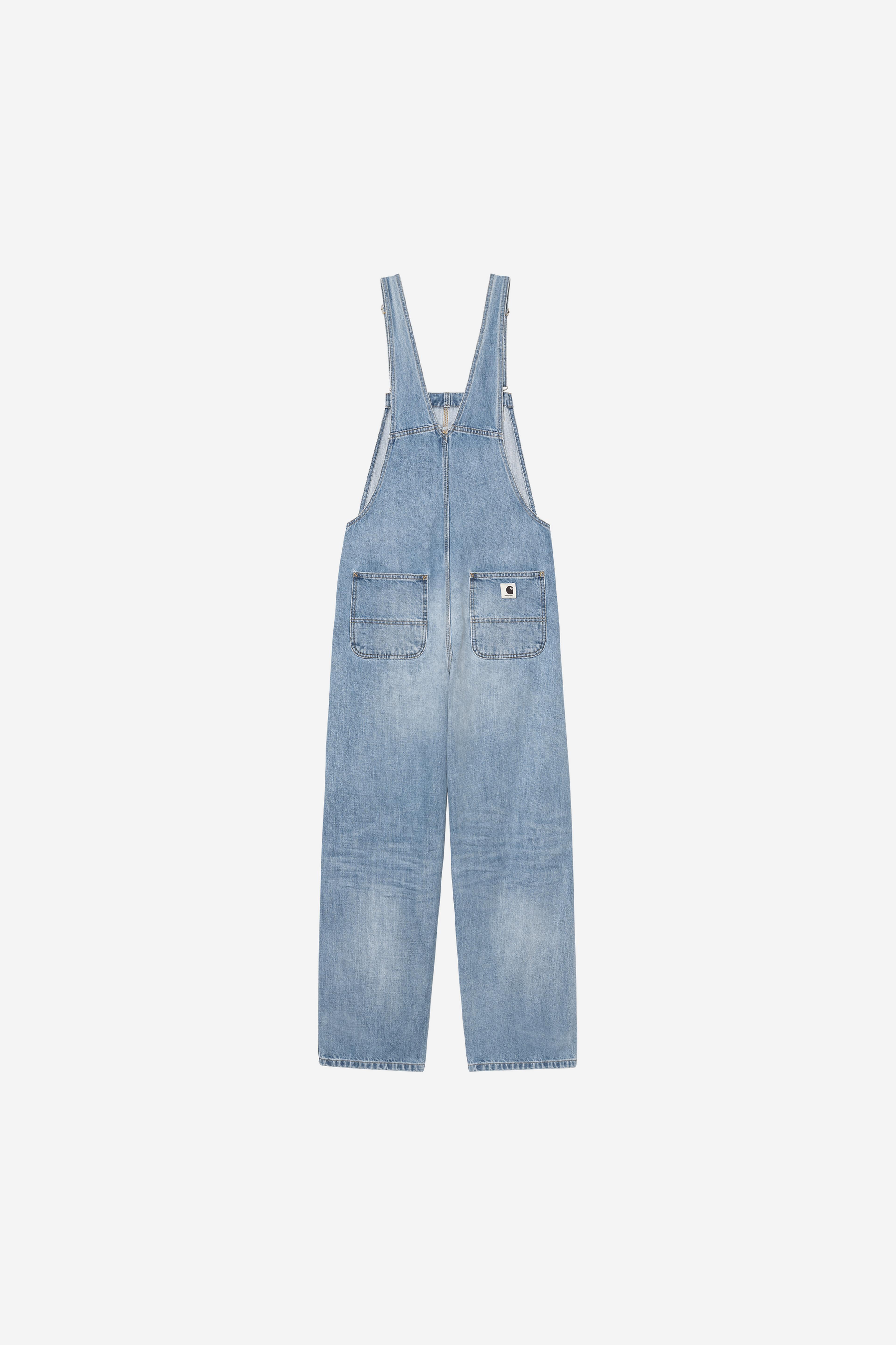 Carhartt WIP W' Bib Overall Straight, Blue | Official Online Store