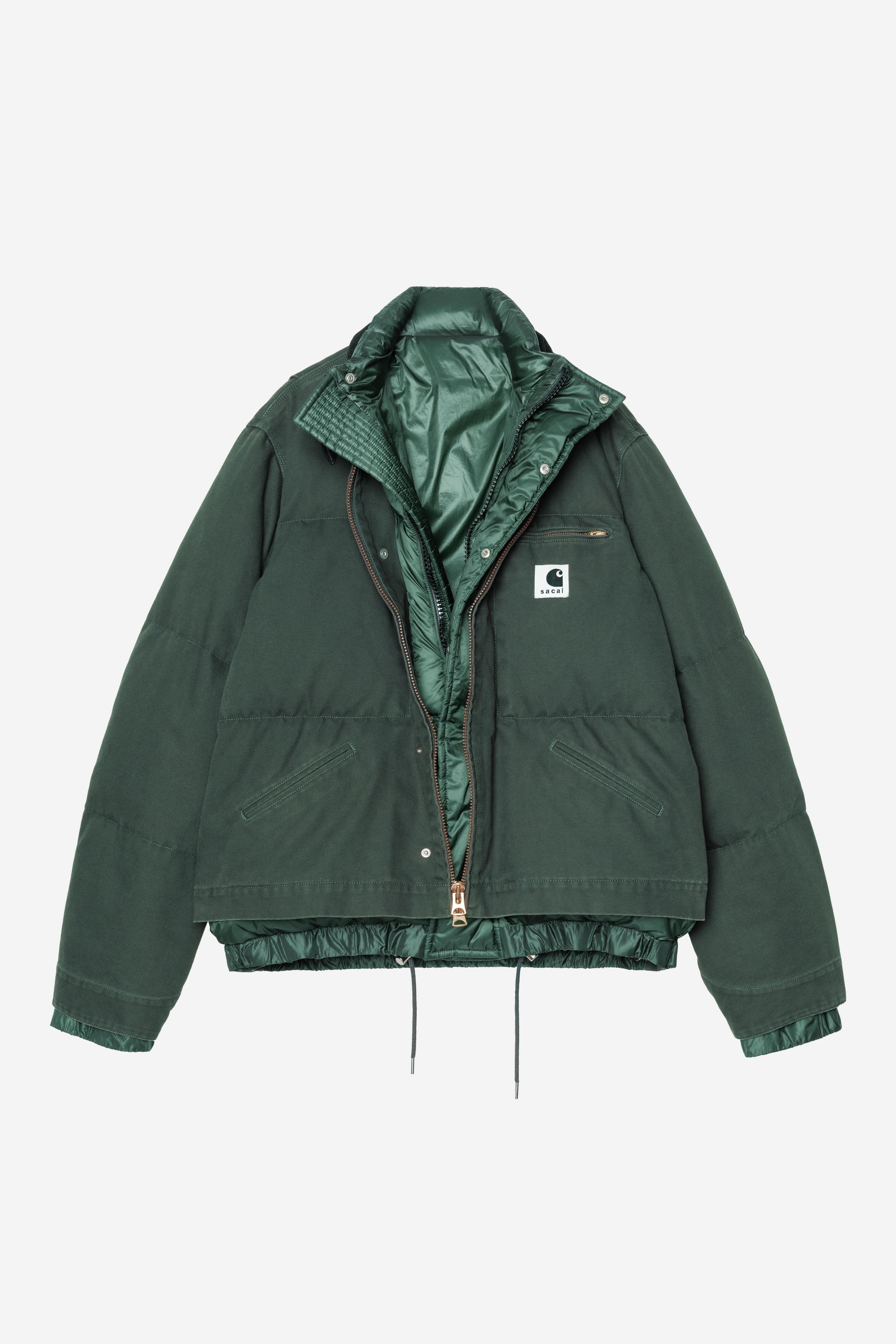 Carhartt WIP sacai x Carhartt WIP Washed Duck Puffer Jacket, Sacai