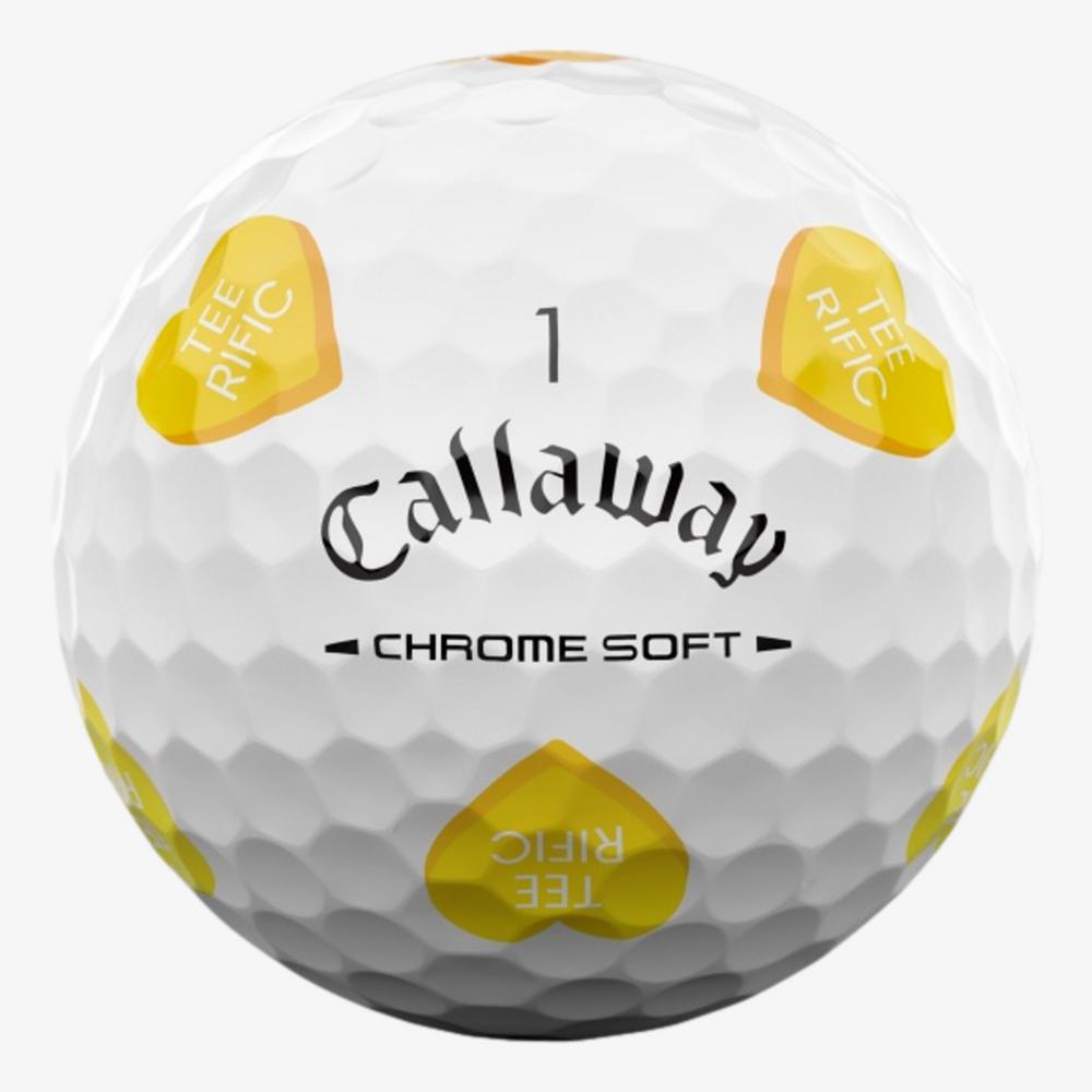 Chrome Soft Golf Hearts Golf Balls | PGA TOUR Superstore