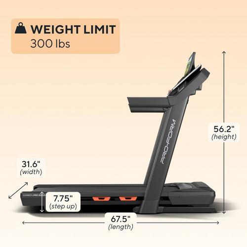 ProForm Carbon TLS Treadmill | SCHEELS.com