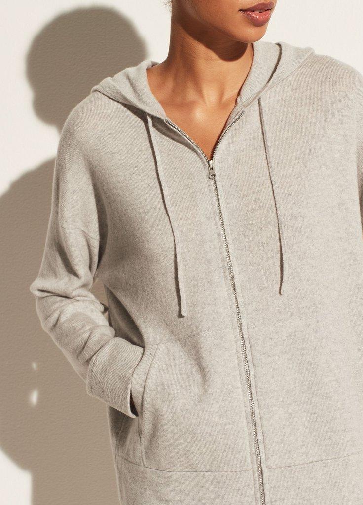 Wool Cashmere Zip Up Hoodie in Vince Products Women | Vince