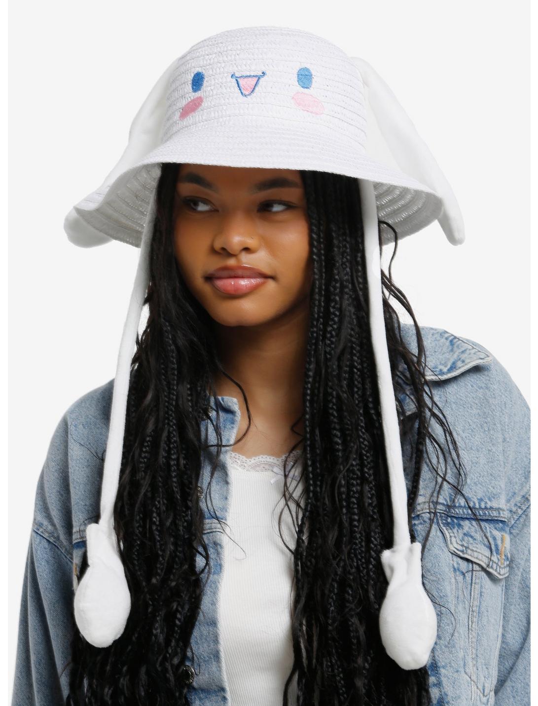 Cinnamoroll Tassel Bucket Hat With Movable Ears | Hot Topic
