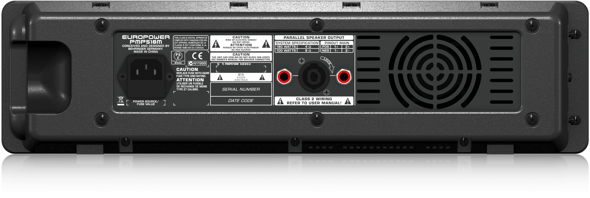 Behringer | Product | PMP518M